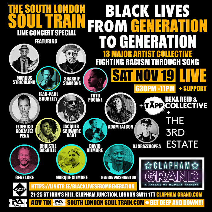 Black Lives - from Generation to Generation promo poster